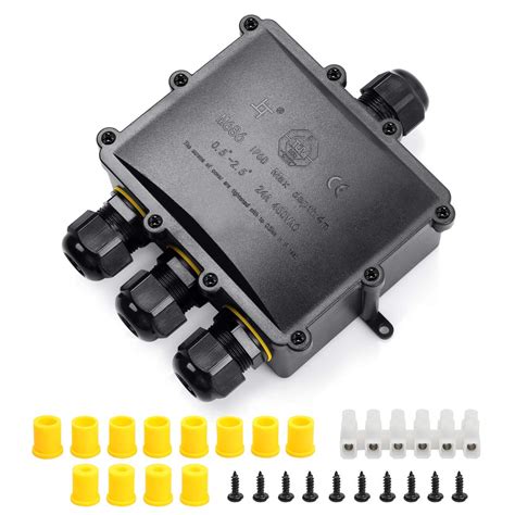 waterproof video junction box amazn|automotive waterproof electrical junction box.